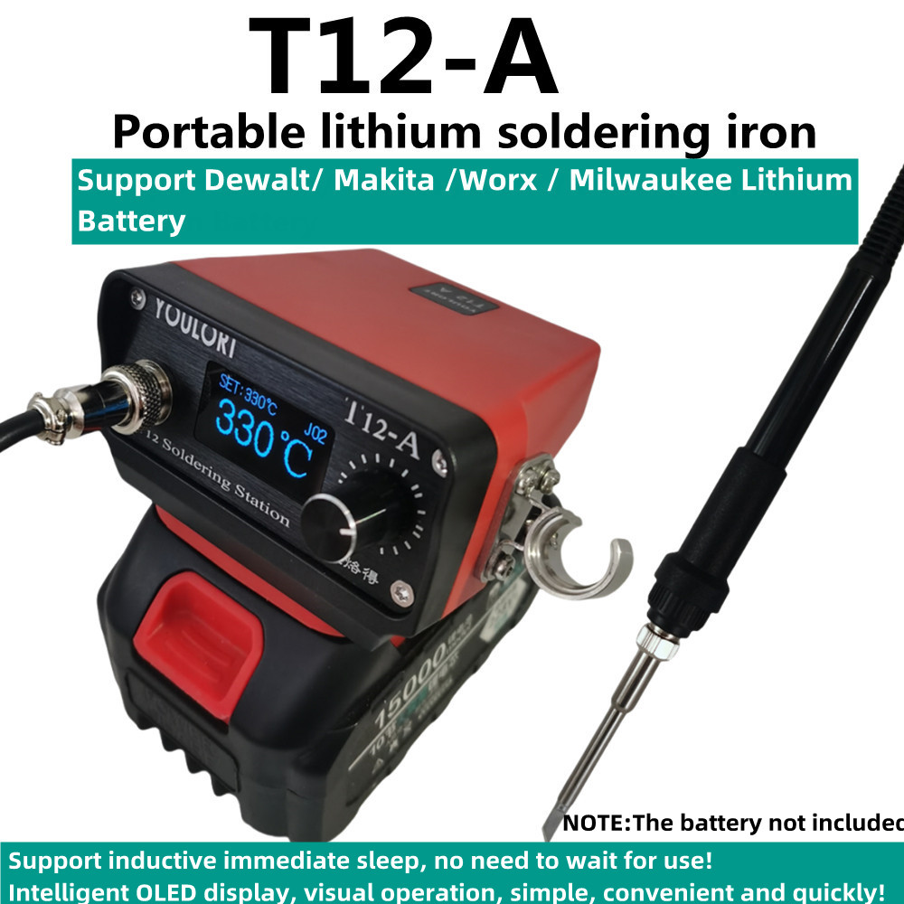 Milwaukee Drill M12 Fuel - T12-A STM32 V3 Stazione di saldatura