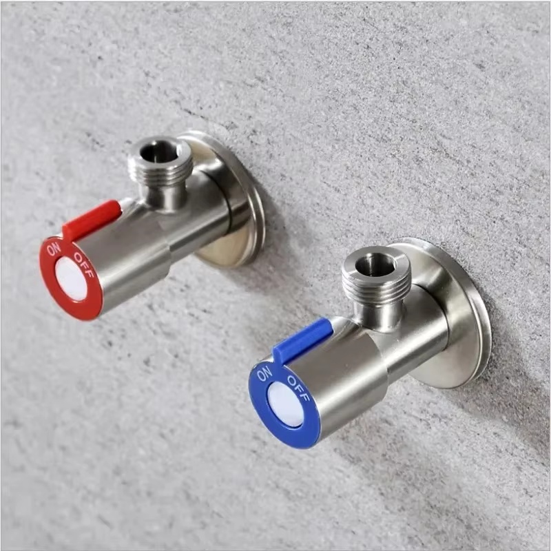 Toilet Fill Valve - Valvola Triangolare in Acciaio Inox per