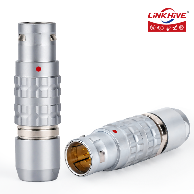 Push Fit Connector - Connettore circolare compatibile con LEMO FGG,