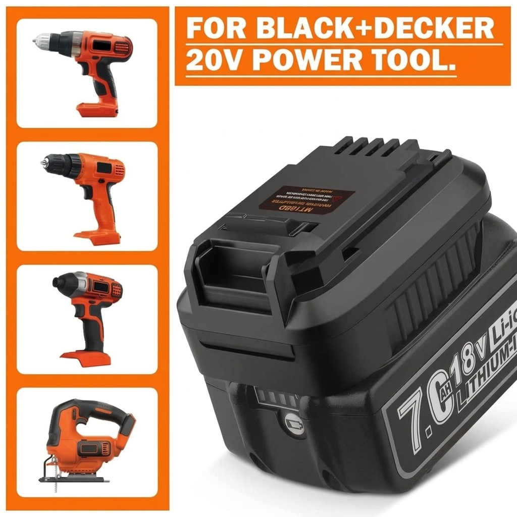 Black+Decker Tool Cordless - Convertitore per utensili a batteria Makita