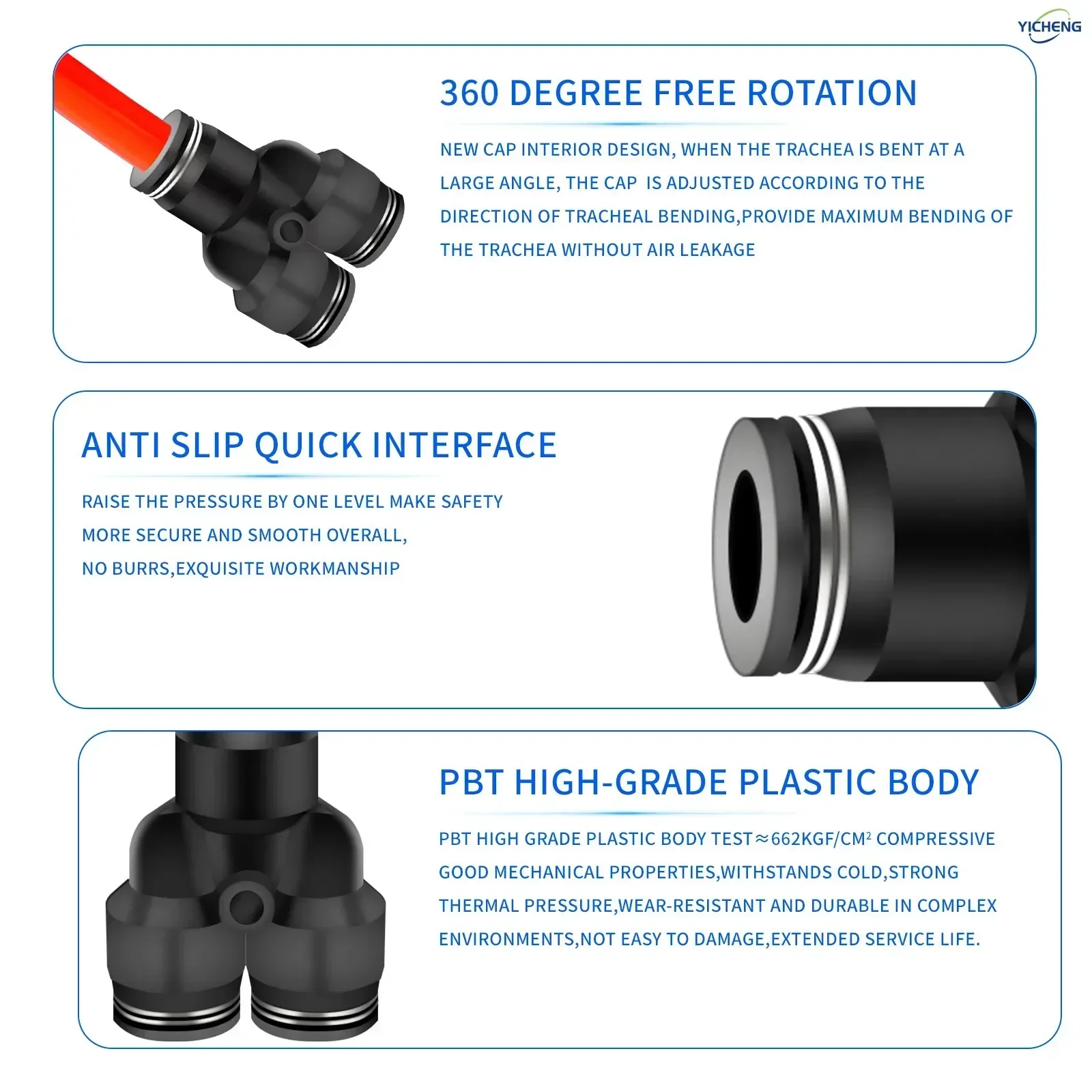 Connettore per tubo pneumatico - Push Fit Connector recensione e prezzo