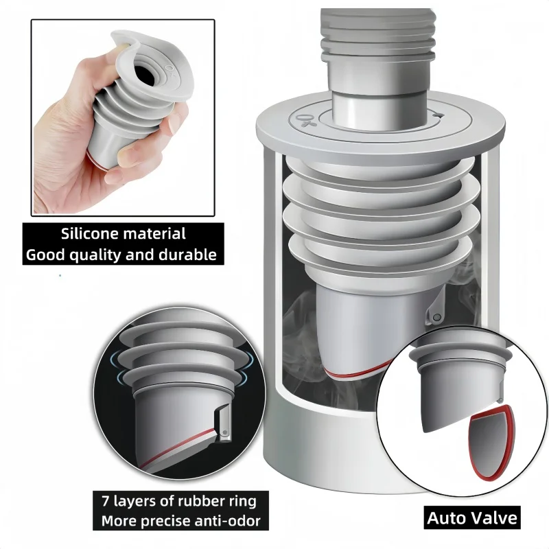 Tappo per lavandino in silicon - Drain Pipe Clip recensione e prezzo