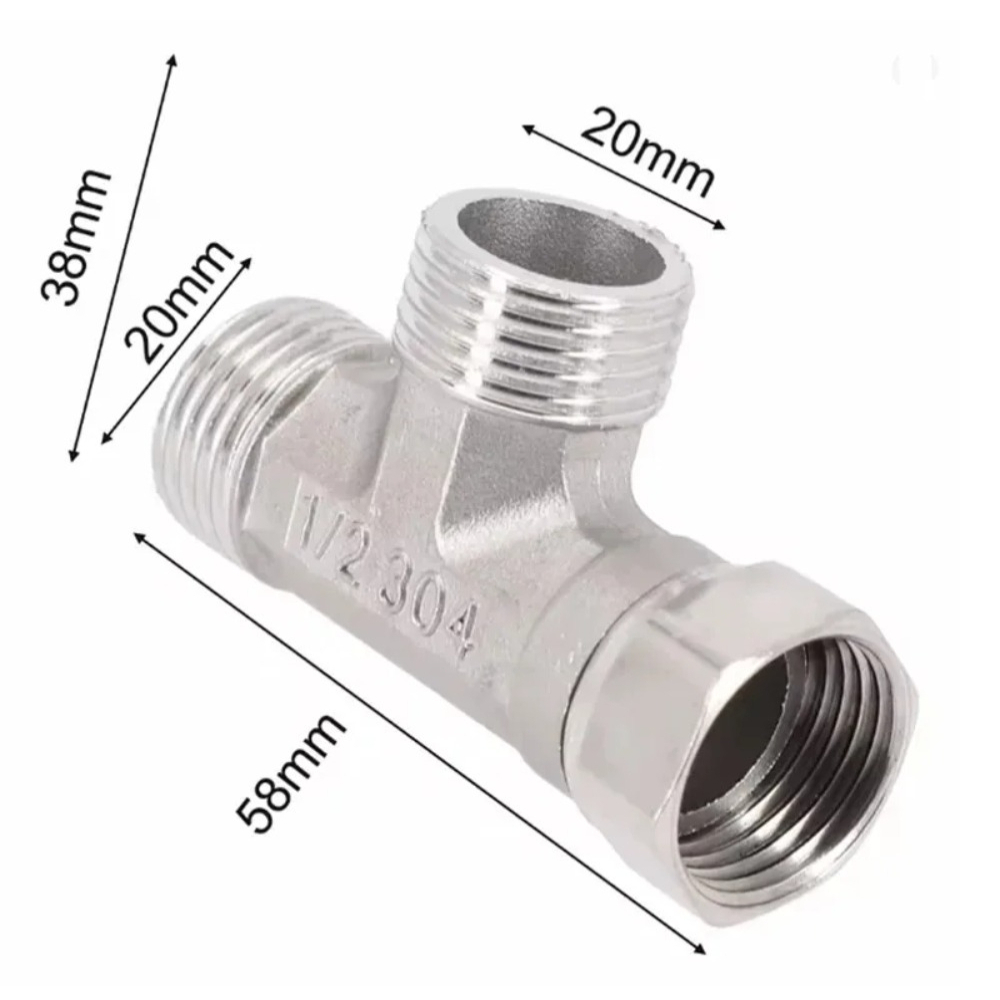 Valvola deviatrice a T in acci - Shower Valve Cartridge recensione e prezzo