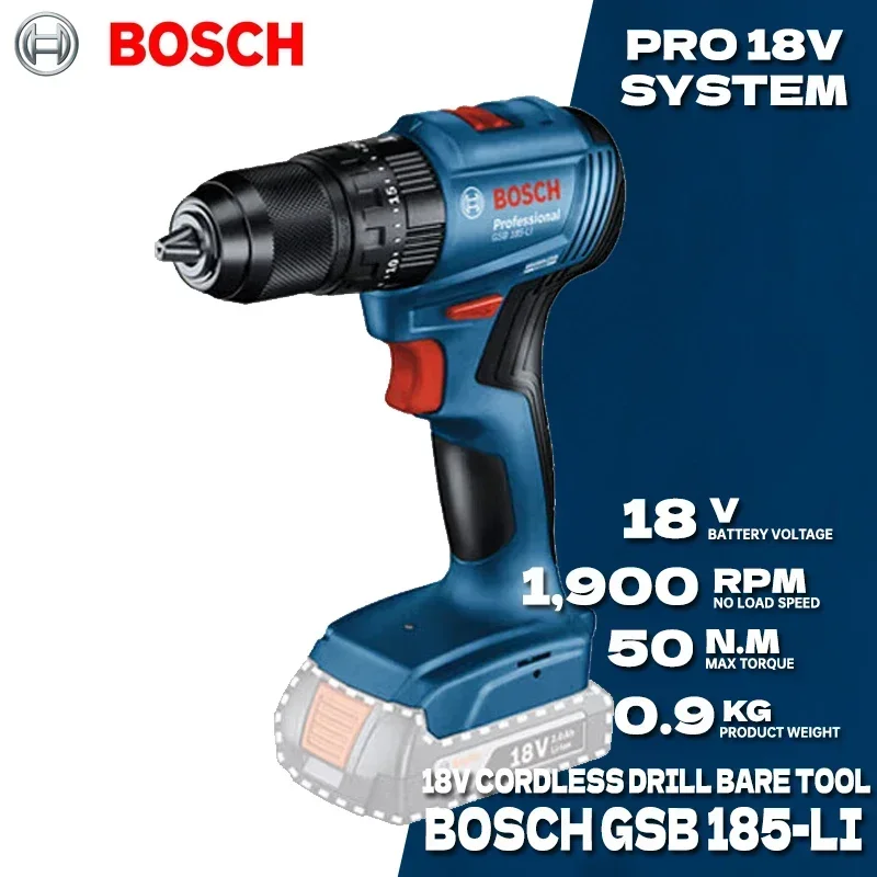 BOSCH GSB 185-LI Trapano avvit - Bosch Drill Gsb 18V recensione e prezzo