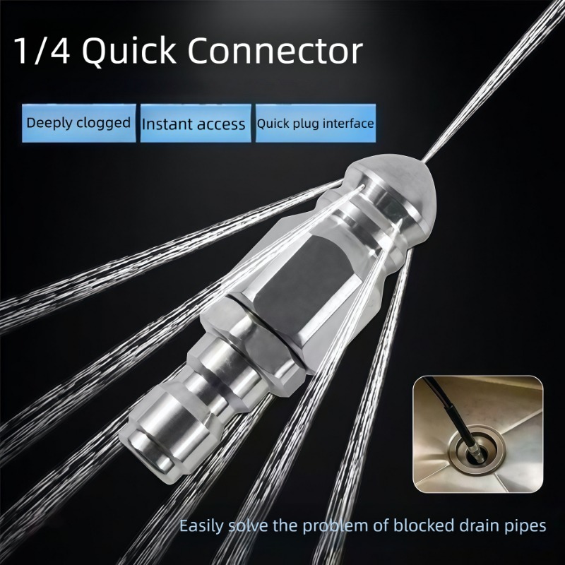 Ugello per idropulitrice ad al - Drain Pipe Clip recensione e prezzo