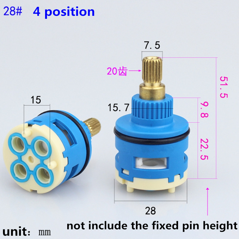 1 Pezzo Cartuccia per Miscelat - Shower Valve Cartridge recensione e prezzo
