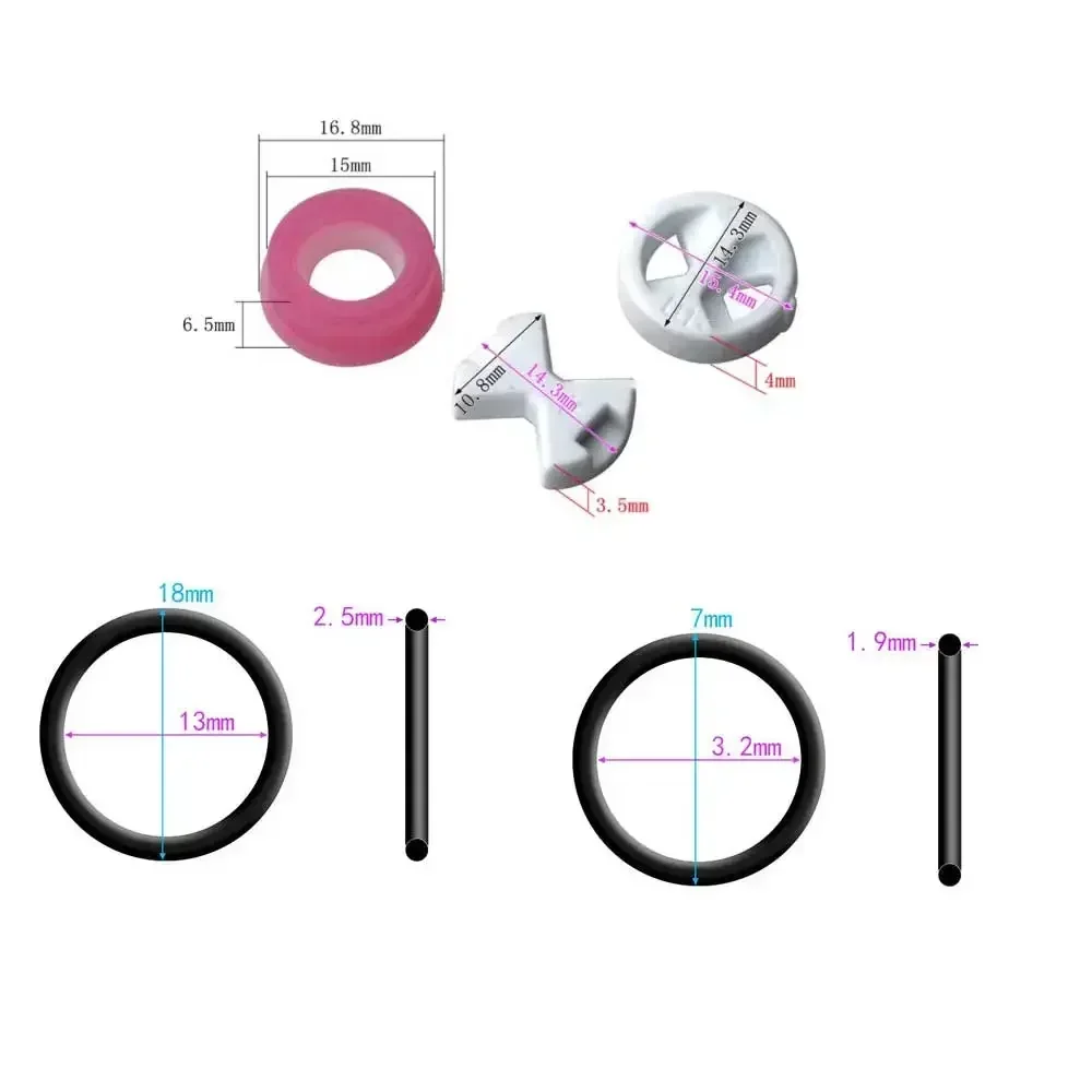 Set di Guarnizioni in Ceramica - Silicone Tap Washer recensione e prezzo