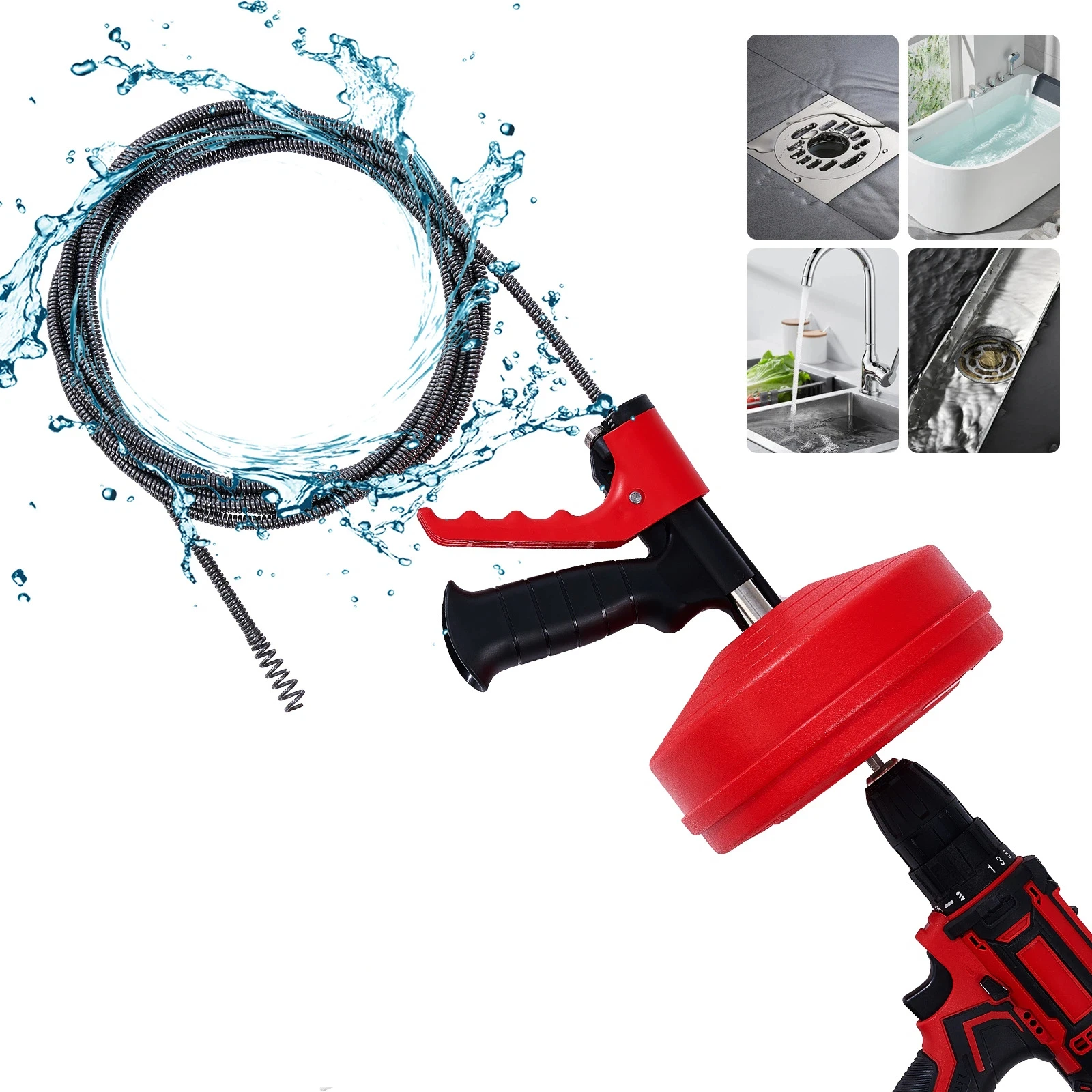Sonda Professionale per Scaric - Drain Snake Flexible recensione e prezzo