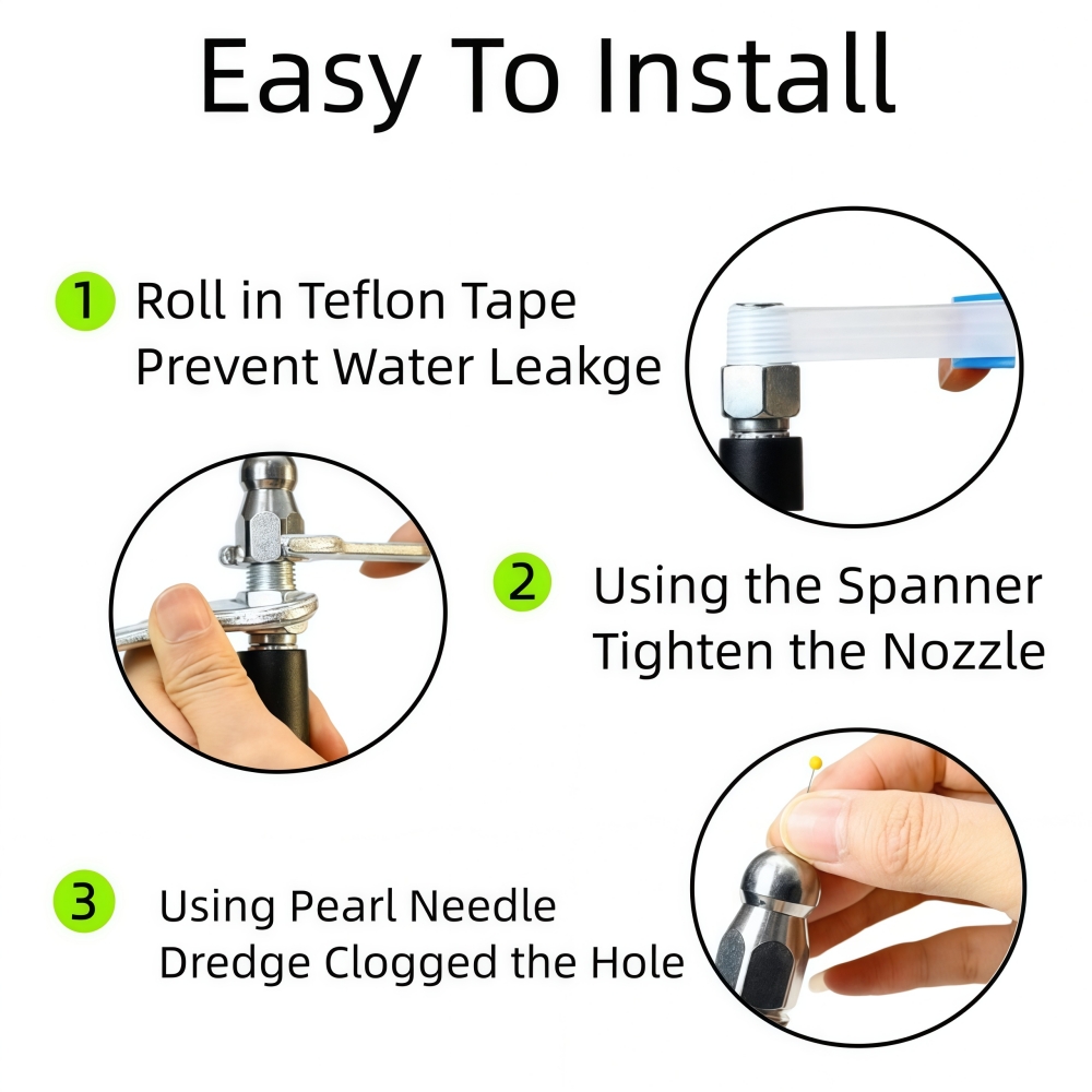 5 ~ 50m Pressure Washer Sewer  - Drain Pipe Clip recensione e prezzo
